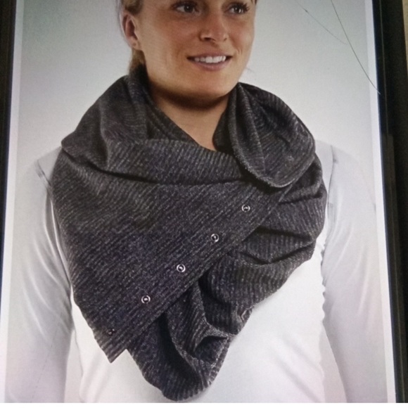 Lululemon vinyasa scarf black/ Gray women - Picture 1 of 8